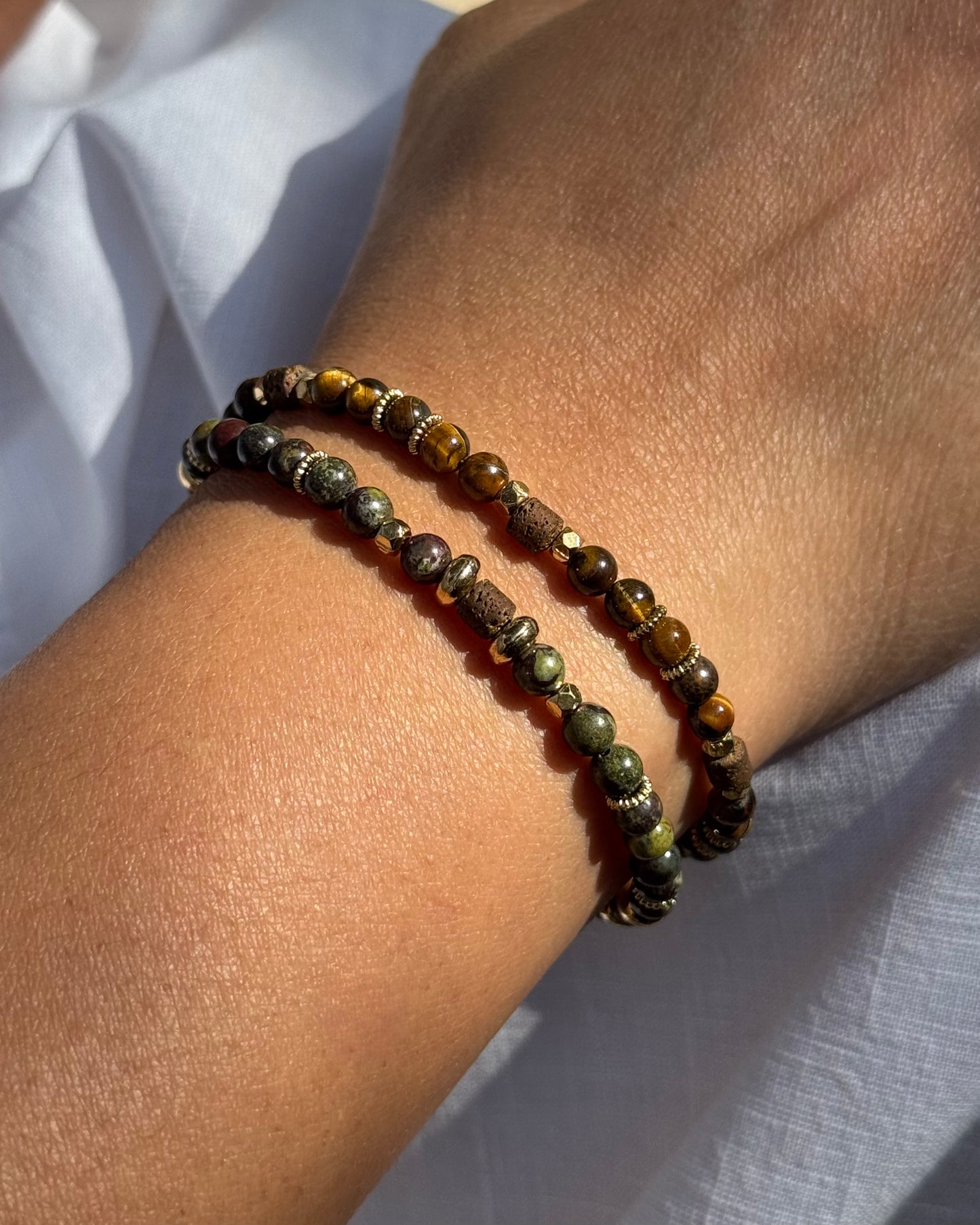 Tiger’s Eye & Hematite